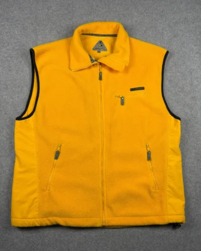 Chaleco Polar Amarillo