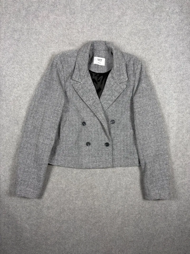 Saco Ver Crop gris