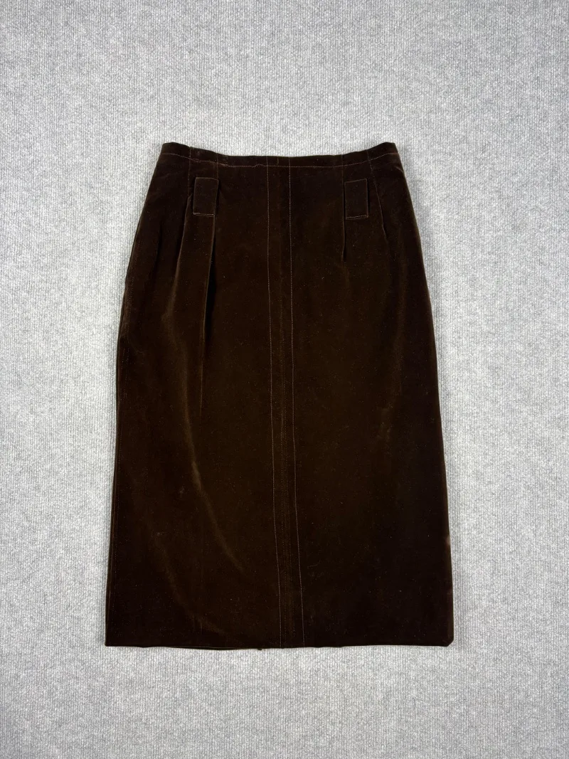 Pollera Pana Marron
