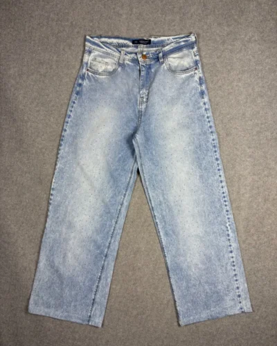 Jean denim Strass