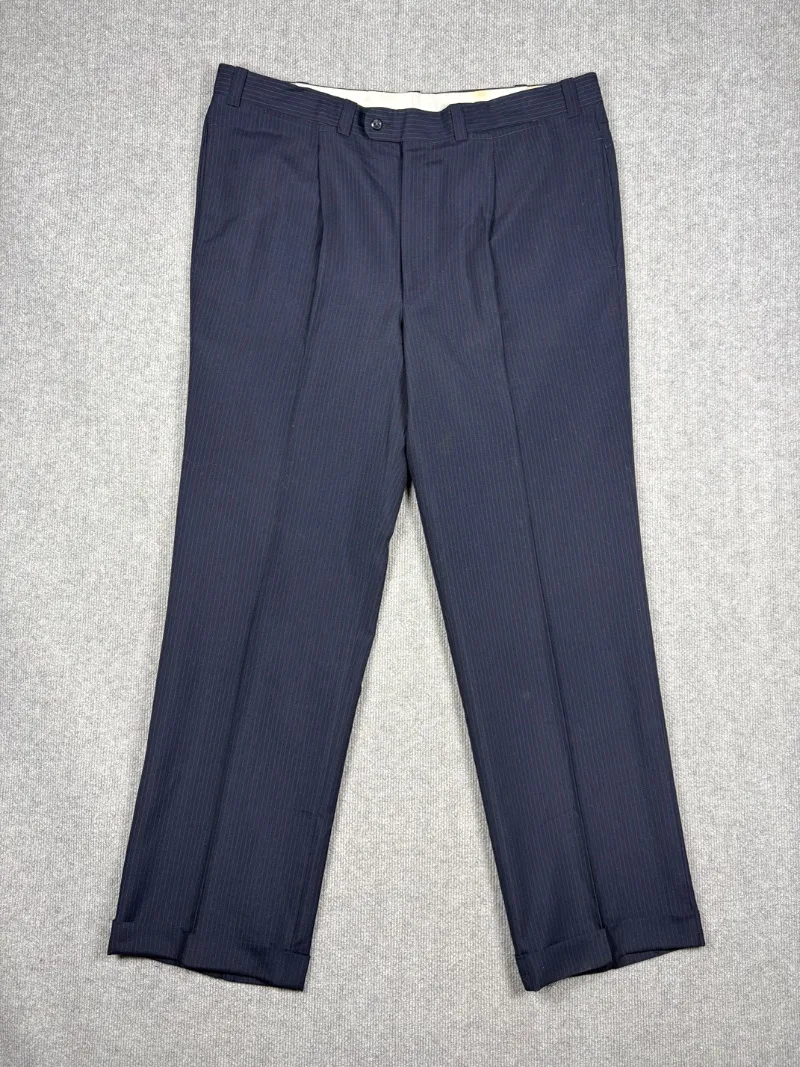 Pantalón sastrero Microrayas