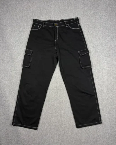 Pantalón cargo negro