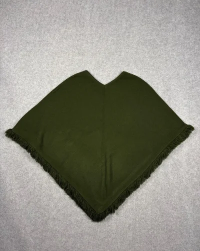 Poncho lanita Verde