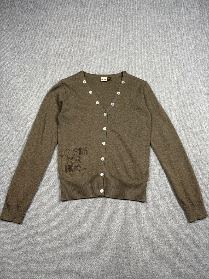 Cardigan botones perla