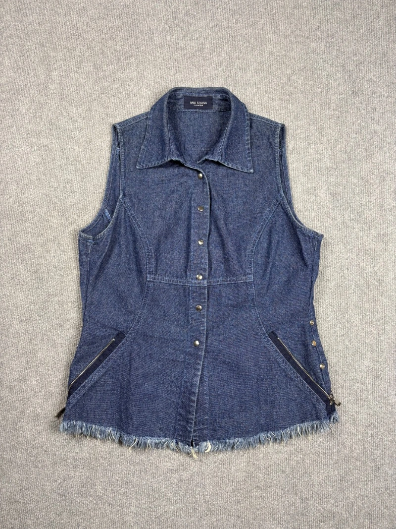 Denim S/Mangas