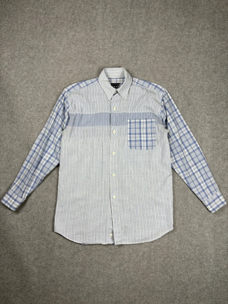 Camisa patchwork cuadros