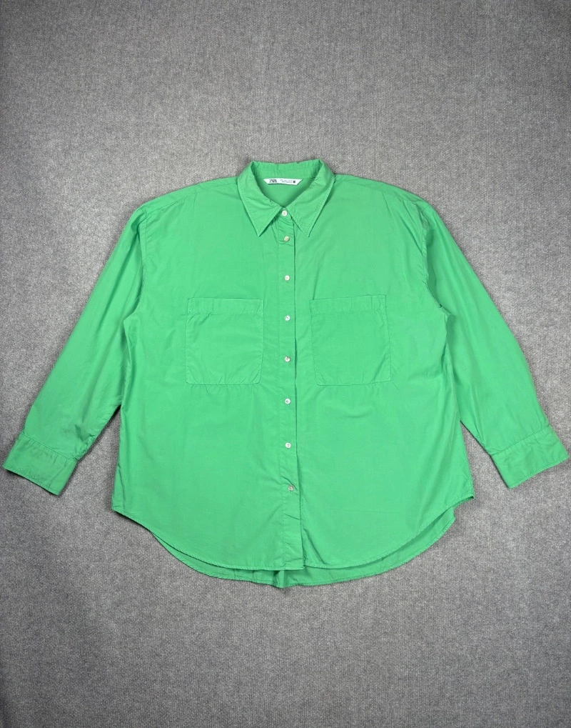 Camisa Zara Verde