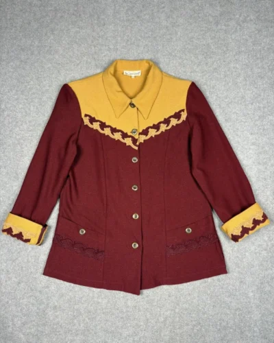 Camisa bicolor Vintage