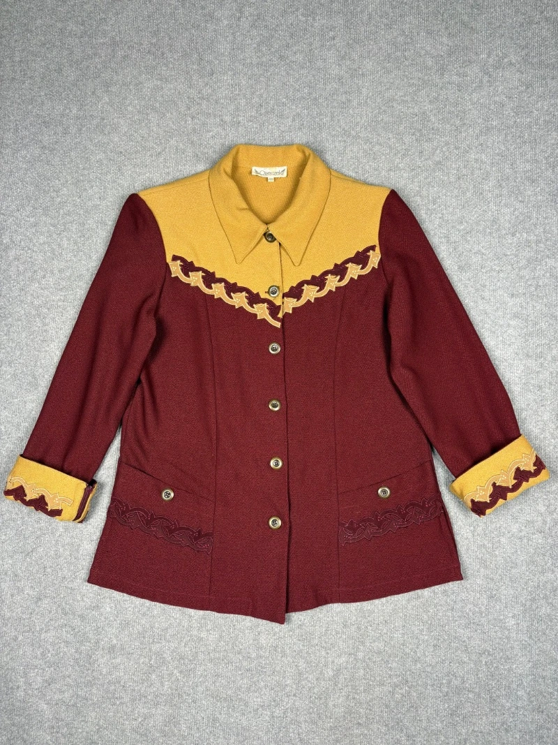 Camisa bicolor Vintage