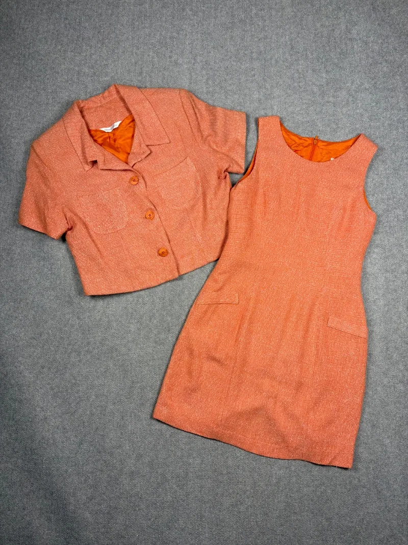 Conjunto sastrero naranja