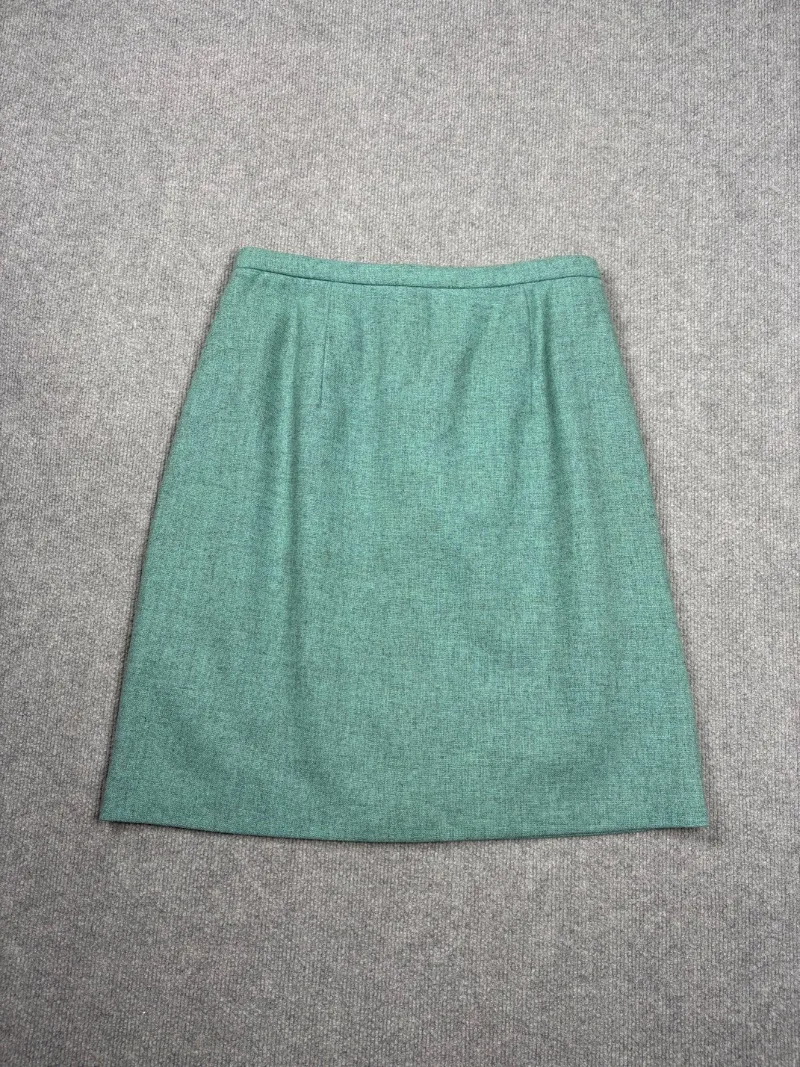 Pollera verde agua