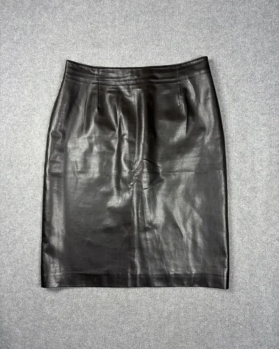 Pollera Cuero Marrón