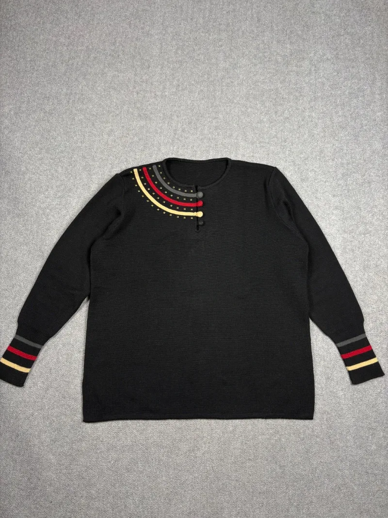 Sweater Rayas Cuello