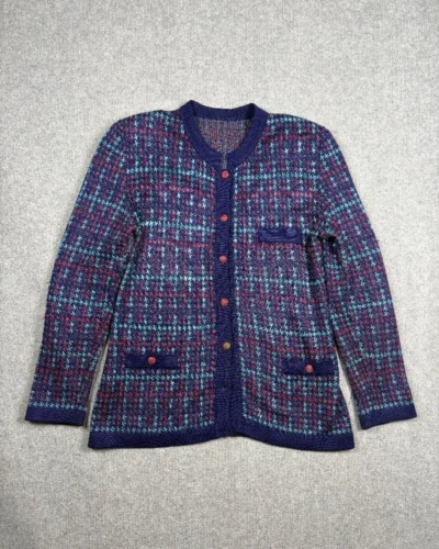Saquiti tweed azul