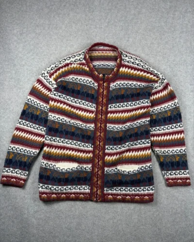 Sweater jacquard multicolor