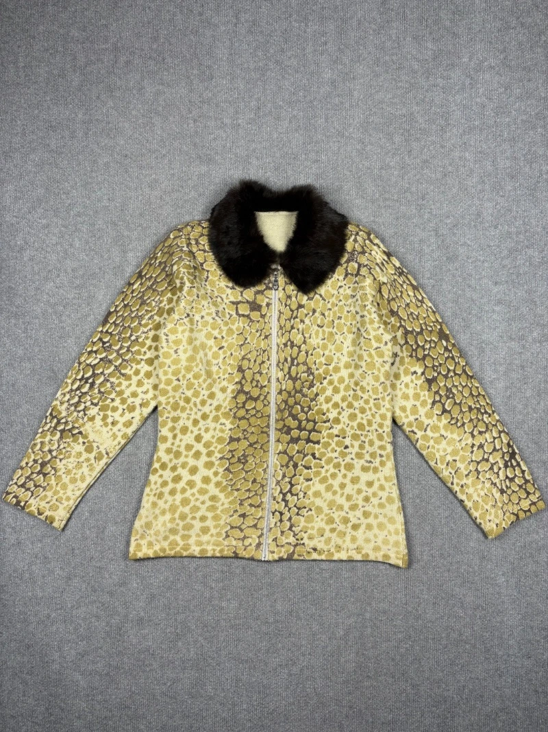 Sweater piel Y2K