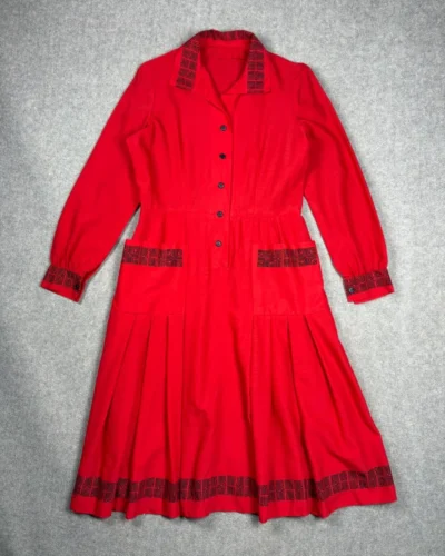 Vestido Rojo vintage