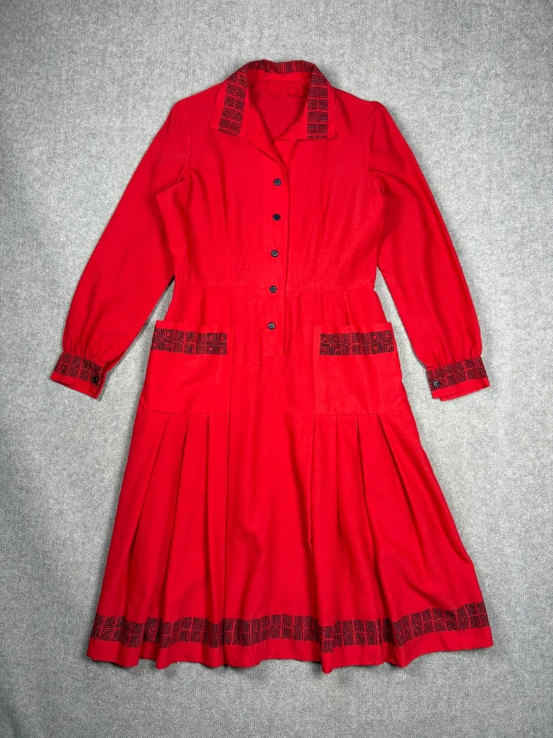 Vestido Rojo vintage