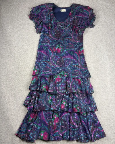Vestido vintage volados