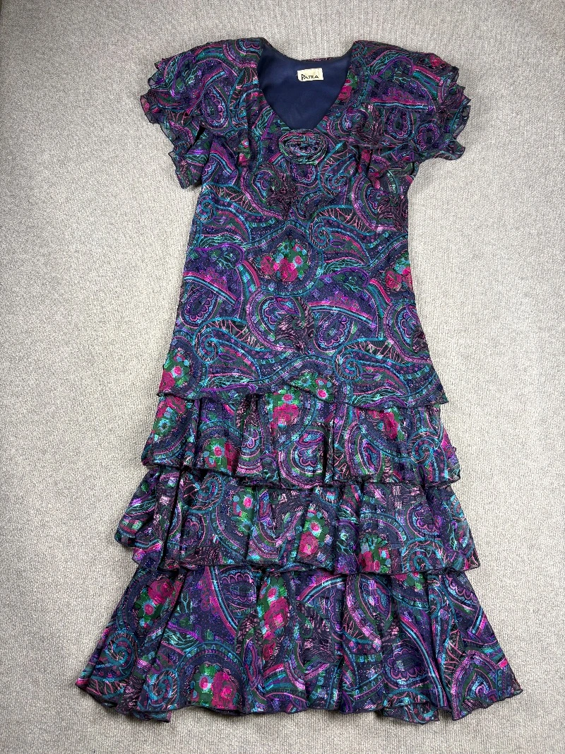 Vestido vintage volados