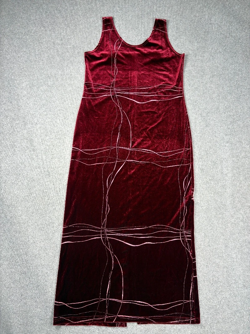 Vestido Plush Bordo