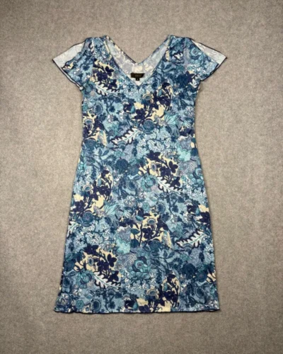 Vestido floral azul