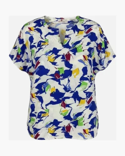 Blusa hombreras vintage