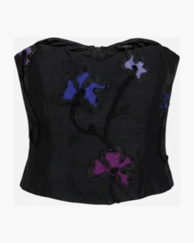 Top corset flores