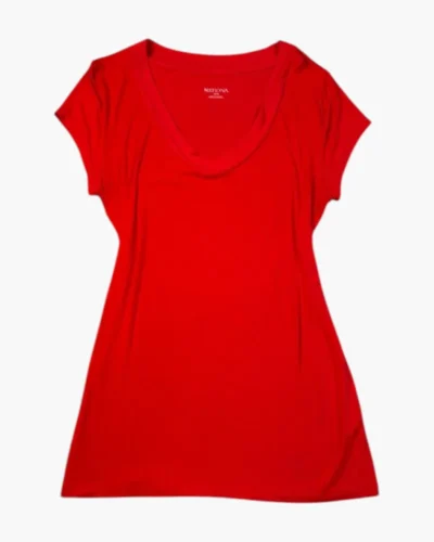 Remera básica roja