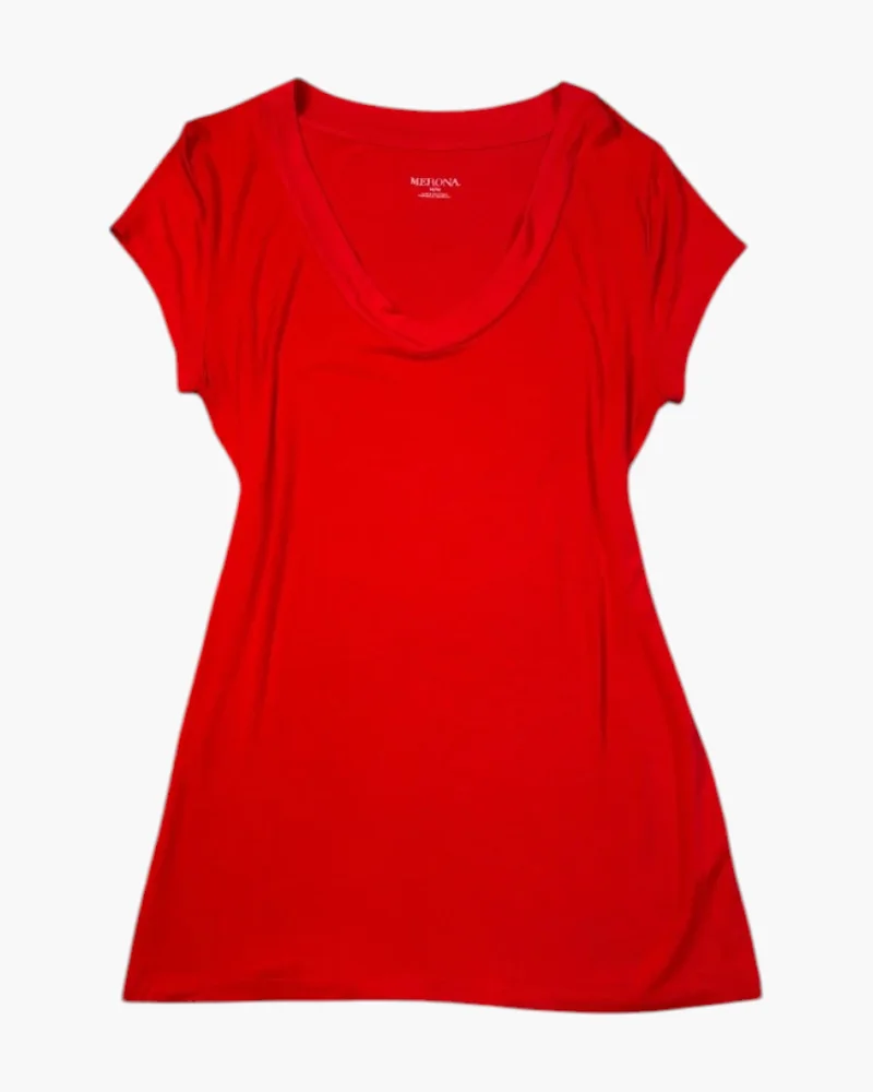 Remera básica roja