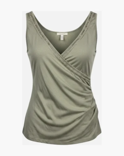 Blusa lentejuelas beige
