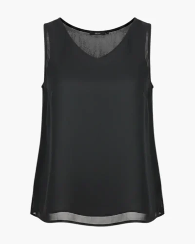 Blusa botones negro
