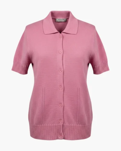 Blusa rosa botones