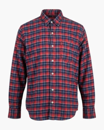 Camisa cuadros roja