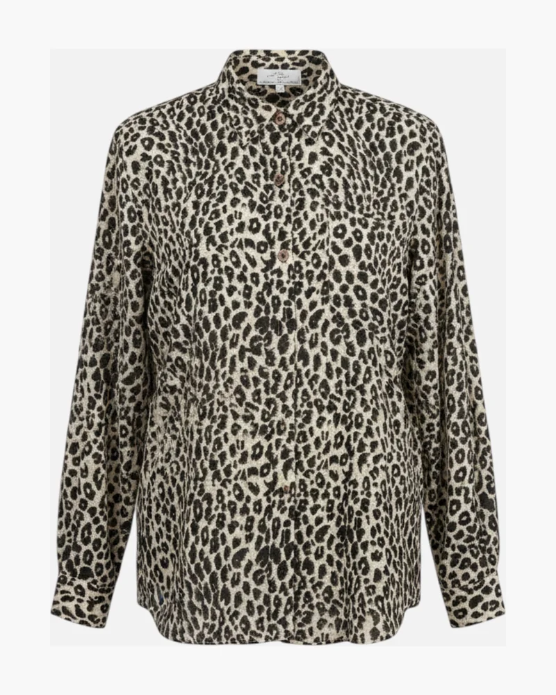 Camisa Leopardo Vintage