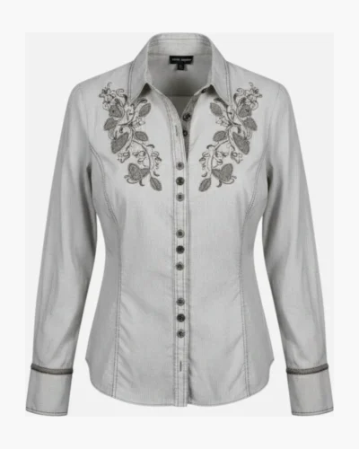 Camisa Bordado Floral