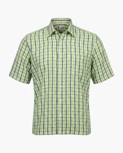 Camisa cuadros Verde