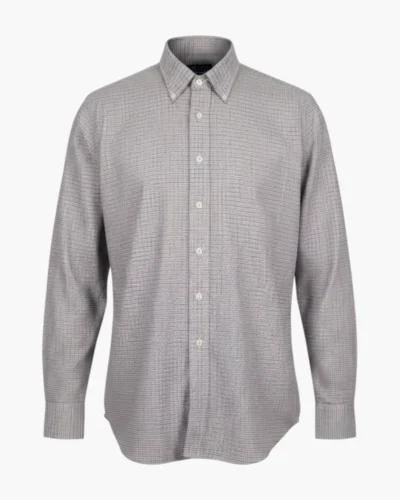 Camisa cuadrille azul y rosa