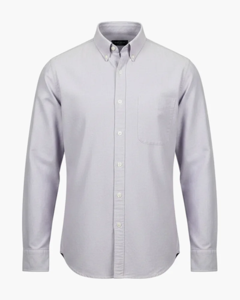 Camisa clásica lila