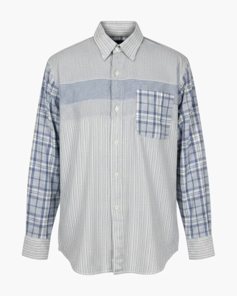 Camisa patchwork cuadros