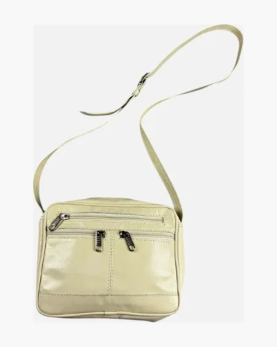 Cartera color crema