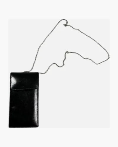 Cartera porta celular charol