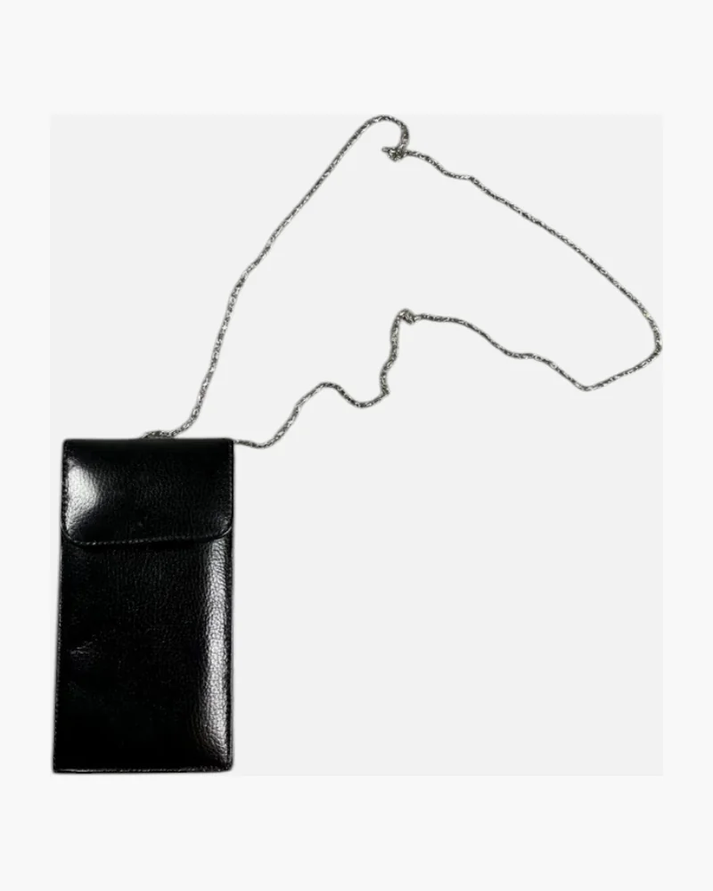 Cartera porta celular charol