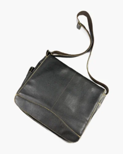 Morral cuero amplio