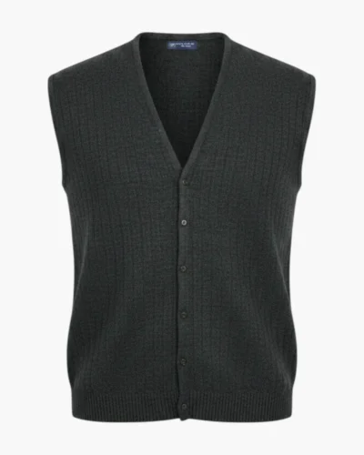 Chaleco gris oscuro