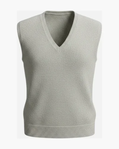 Chaleco natural lurex
