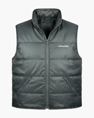 Chaleco puffer Gris