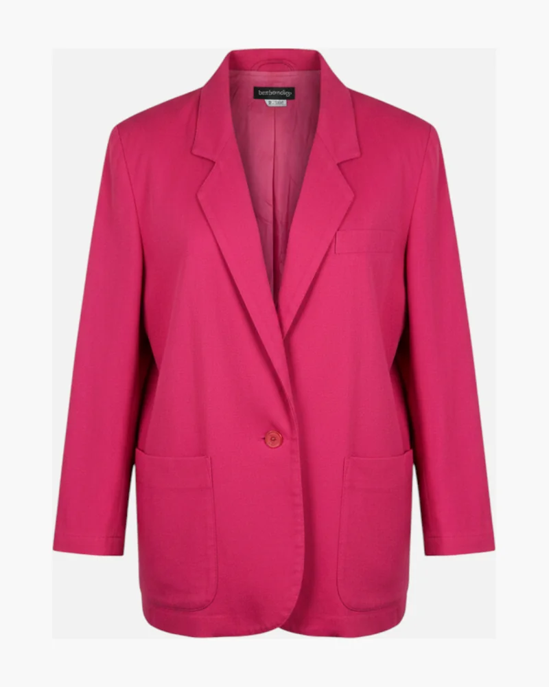 Saco fucsia de algodón