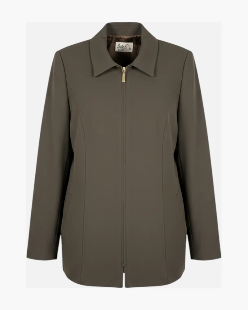 Campera sastrera marron
