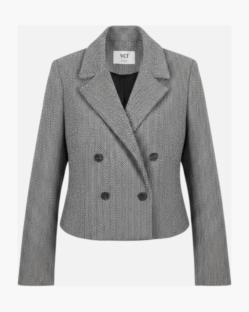 Saco Ver Crop gris